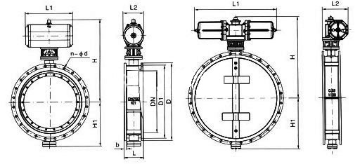 D673HжϵPN10PN25νṹߴͼ