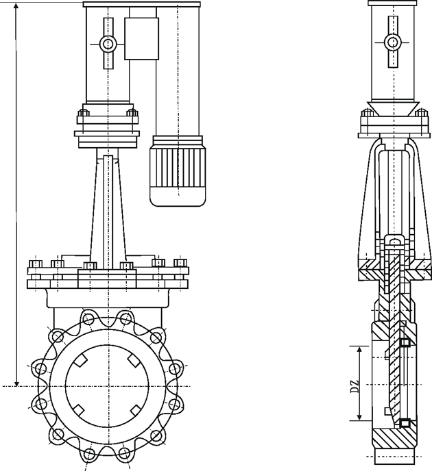 PZ273XPZ273FPZ273HPZ273YҺ˵բ(Һբ)γߴͼ