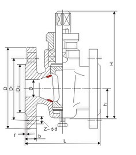 X43W-0.6ͨʽҪӳߴͼ