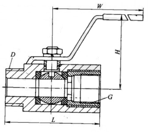 Q11(21)FPN25PN40ڡƷҪμṹߴͼ