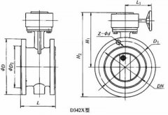 D342X��D642X��D942X��PN1.0~1.6Mpa��ƫ�����ܷ����