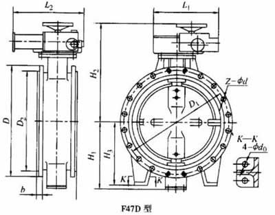 F47D-16ϸ˴ʽҪμṹߴͼ