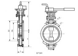 D73HD43HԼʽֶܷPN10PN25ߴͼ