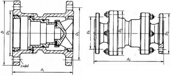 Y43X  ʽѹPN10PN16γߴͼ