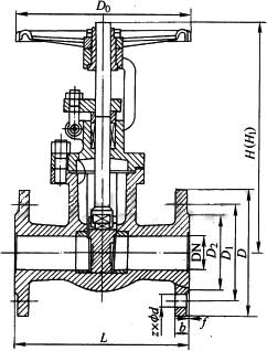 Z41W-10Z41T-10  Шʽֶբγߴͼ