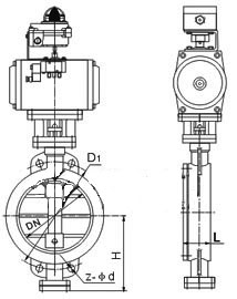 D671FD671XԼʽܷPN6PN25νṹߴͼ